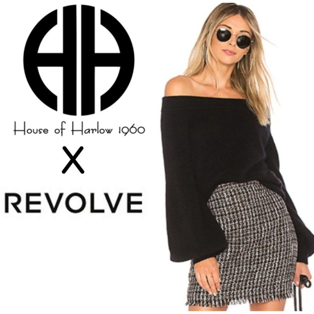 House of Harlow1960 X Revolve Tweed Skirt